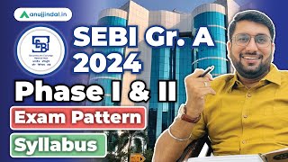 SEBI Grade A 2023 Notification  SEBI Grade A 2023 Syllabus  SEBI 2023 Exam Pattern  Anuj Jindal [upl. by Oeflein537]