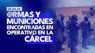 250424 Operativos en la cárcel rms y municiones encontradas [upl. by Yromem]