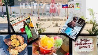 HAÏTI VLOG 🏝🇭🇹  Foire Gastronomique 💚 Piscine 🏊‍♀️ Anniversaire 🥳 Fête Pâques 🐣 [upl. by Irmgard]