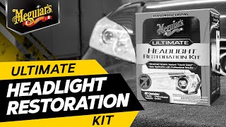 Meguiars Ultimate Headlight Restoration Kit  All in One Kit for Easy Headlight Restoration [upl. by Chin]