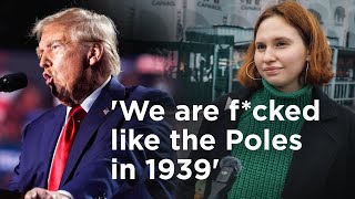 Ukrainians react to Trumps US election victory [upl. by Moira]