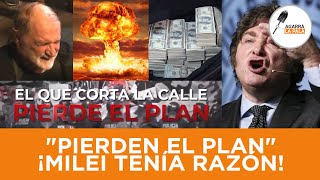 EL GOBIERNO DE MILEI LANZA UN AUTÉNTICO BOMBAZO QUE COLAPSA A LOS PIQUETEROS quotCORTAN Y PIERDEN PLANquot [upl. by Nnylekoorb197]