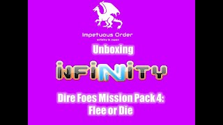 Unboxing Infnity Dire foes 4 Flee or Die [upl. by Gennie89]