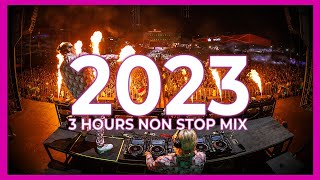 New Year Mix 2023  Best Mashups amp Remixes Of Popular Songs 2022 🎉  3 HOURS NON STOP DJ DANCE MIX [upl. by Franky]