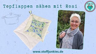 Stylische Topflappen selbst nähen – Schritt für Schritt erklärt [upl. by Nickola9]