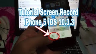 Tutorial Screen Record iPhone 5 iOS 1033 amp 1034 [upl. by Aliakam]