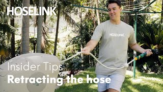 Hoselink Insider Tips  Retracting the hose properly  8 [upl. by Ellehctim]