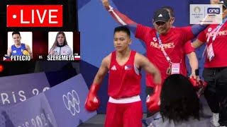 LIVE FULL VIDEO HIGHLIGHT Nesthy Petecio Vs Julia Szeremeta  Womens Boxing Paris 2024 Olympics [upl. by Cirle]