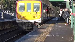 Bargoed train station train going to Penarth [upl. by Audre]