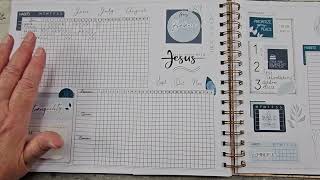 Mid Year Goals amp Intentions Review  Laurel Denise Planner Notes Pages [upl. by Ynnos]