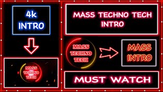 MASS TECHNO TECH intro🔥💥 [upl. by Peck364]