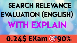 Search Relevance Evaluation English024examtolokayandex [upl. by Roswald]