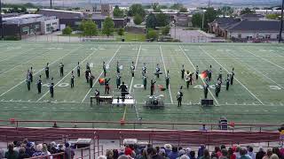 Thunder Ridge High School marching band 9112024 [upl. by Lyndell]