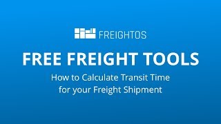 How to calculate transit time for your freight shipment  Freightos [upl. by Ruben]