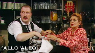 The Sausages in the Trousers  Allo Allo  BBC Comedy Greats [upl. by Oirifrop]