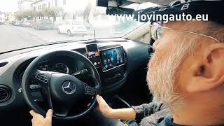 Joying 101quot IPS Screen 4G Android 810 Car Stereo With DSP in MercedesBenz Vito 2016 [upl. by Carolynne]