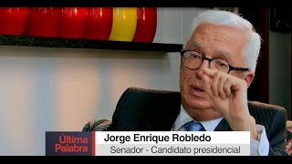 Última Palabra Entrevista a Jorge Enrique Robledo Senador de la República de Colombia [upl. by Loftus990]