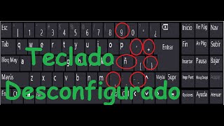 Como Arreglar Teclado desconfigurado 2022 Windows 7  8 81 y 10 [upl. by Dov198]