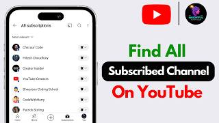 How To See List of Subscribed Channels on YouTube 2024  Find Your YouTube Subscriptions List [upl. by Limay]