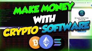 Crypto Wallet Finder Software  726 ETH A DAY  New Way to Make Money On Crypto [upl. by Iinde]