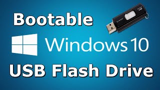 Bootable USB Windows10  USB Bootable  Sajid Siddiqi [upl. by Aivat590]