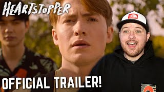 Heartstopper Season 2  Official Trailer Reaction [upl. by Aneelas]