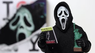 NYCC exclusive NECA GHOSTFACE TAKES MANHATTAN figure review [upl. by Dnamron]