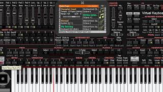 SET MANUAL KORG PA50 FD ORG 2017  2018 [upl. by Ittocs]