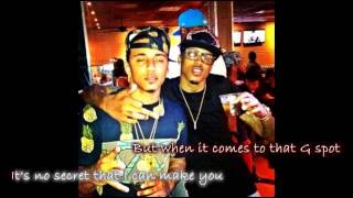 Rain Down  Kirko Bangz ft August Alsina W Lyrics [upl. by Yortal]