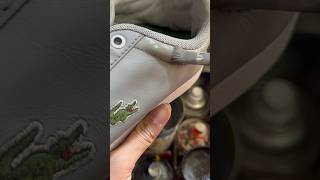 Make color Lacoste shoes repair lacoste [upl. by Vitia]