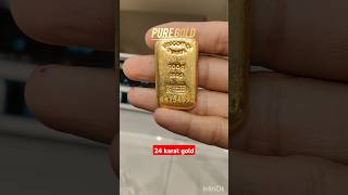 Pure gold 24 karat gold 999 [upl. by Anialram]