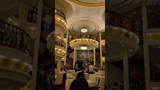 Royal Caribbean Main Dining Room Waiters Caribbean Night Dance amp Music shorts travel cruise love [upl. by Chas]