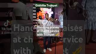 Ghana praises song cover Godzilla Trumpet 🎺 [upl. by Marcin]