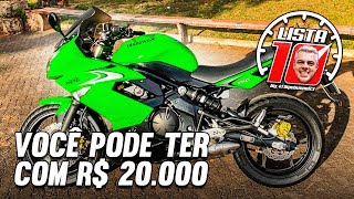 10 MOTOS PARA COMPRAR ATÉ 20 MIL REAIS Será que vale [upl. by Anelec277]