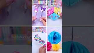 4 DIY Paper craft ideas shorts art craft papercraft diy miniature love innovacrafts [upl. by Lourie243]