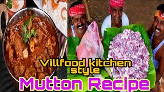 Villfood Kitchen Style Mutton Curry Recipe  Villfood kitchen  Mutton Curry Recipe [upl. by Ayouqes26]