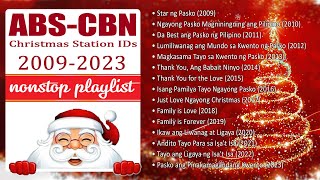 ABSCBN Christmas Station IDs 2009  2023🎄  Nonstop Playlist 🎄 [upl. by Odoric574]