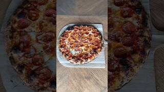 Pepperoni diced onion and Parmesan pizza foru [upl. by Mccandless]