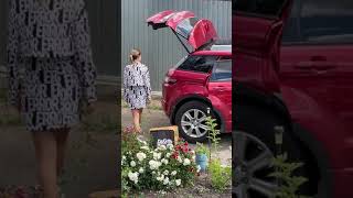 Guy pranks his wife by remotely opening the trunk from afar [upl. by Atalee]