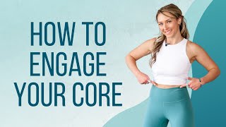 How to Engage Your Core for Workouts  How to Activate your Abs Properly [upl. by Fellows]