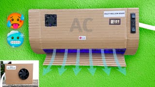 How to make AC  Smart Air Conditioner At Home  Powerful AC [upl. by Ahearn]