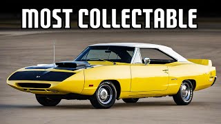 10 Most Collectable Classic Mopar Muscle Cars  How Much They Cost [upl. by Nidnarb657]