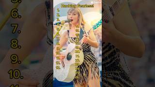 Ranking Fearless Taylor’s Version taylorsversion shorts taylorswift swiftie fearless ranking [upl. by Orlantha]