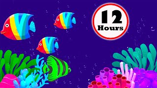 Baby fall asleep in 3 minutes no ads best lullaby Music for your baby aquarium fish 039 [upl. by Nadya323]