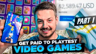 Earn Money Testing Games A Beginners Guide to Game Playtesting [upl. by Aicerg]