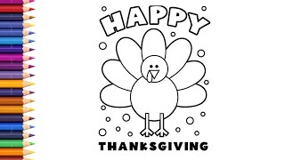 Happy Thanksgiving Greetings Animation Background Video  Happy Thanksgiving Day [upl. by Arodoet212]