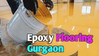 Epoxy Flooring Gurgaon  Resin Kaise Banaye [upl. by Schurman]