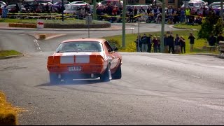 Targa Tasmania 2016  Holden HQ Monaro V8 Pure Sound [upl. by Elleda17]