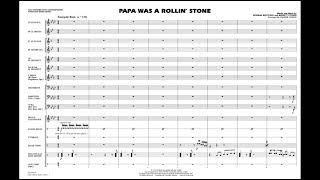 Papa Was A Rolling Stone arranged by Johnnie Vinson [upl. by Htabmas]