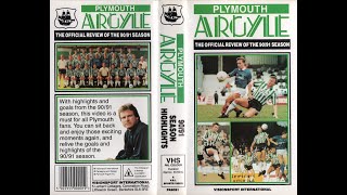 Plymouth Argyle 199091 Season Highlights [upl. by Krawczyk]